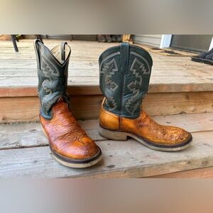 Ladies 9 Whisenent Western Cowboy Crepe Sole Boots